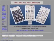 Tablet Screenshot of clonix41.org